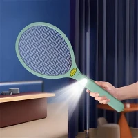 TW-05 Máy đập muỗi điện có thể sạc lại|Máy đuổi muỗi 6000V có đèn LED